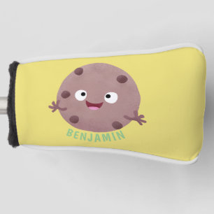 Niedlicher Smart-Schokolade-Chip-Cartoon Golf Headcover
