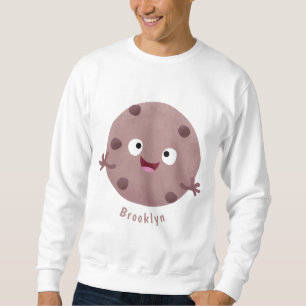 Niedlicher Smart-Schokolade-Chip-Cartoon Sweatshirt