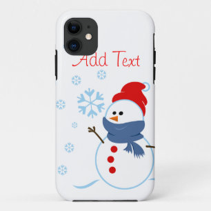 Niedlicher Snowman-Entwurf Case-Mate iPhone Hülle
