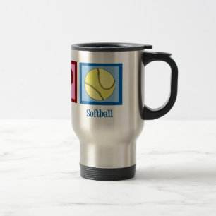 Niedlicher Softball Reisebecher