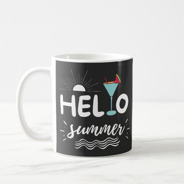 Niedlicher Sommer Kaffeetasse (Links)