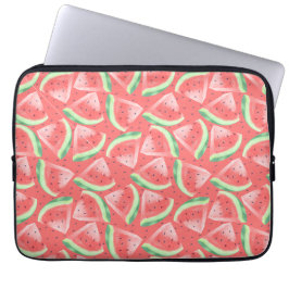 Niedlicher Sommer Kawaii Watercolor Laptopschutzhülle