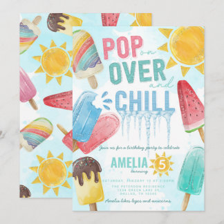 Niedlicher Sommer Popsiver Pop über die Chill Birt Einladung