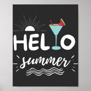 Niedlicher Sommer Poster
