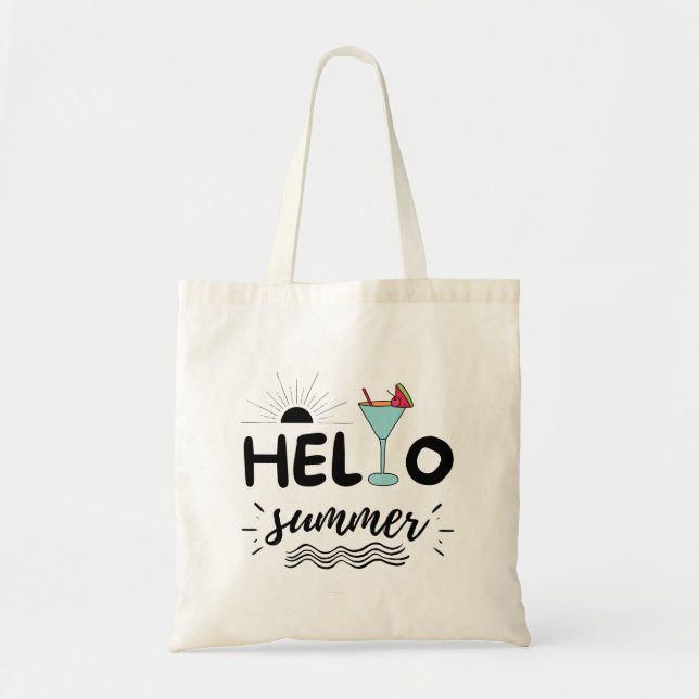 Niedlicher Sommer Tragetasche (Vorne)