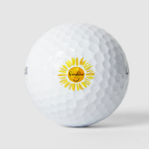 Niedlicher Sommer Vacay Mode Sonnenschein Golfball