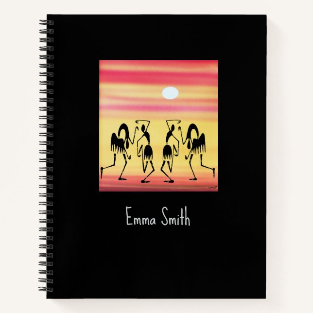 Niedlicher Sonnentag Notizbuch (Vorderseite)