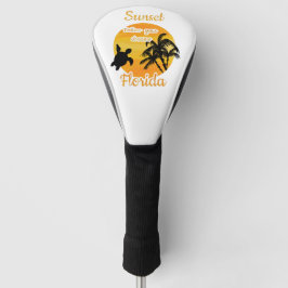 Niedlicher Sonnenuntergang in Florida Golf Headcover