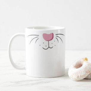 Niedlicher sonniger Kaninchenfilet Emoji Kaffeetasse