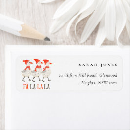 Niedlicher, sonniger Roter Winter, der Weihnachtsh