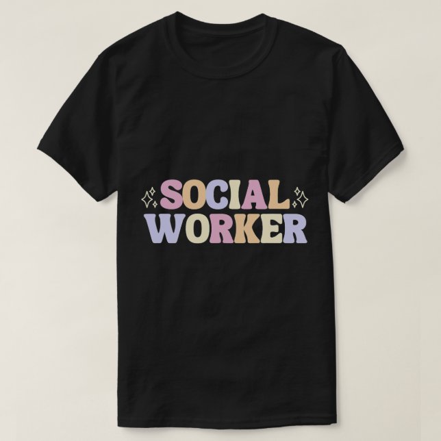 Niedlicher Sozialarbeiter T-Shirt (Design vorne)