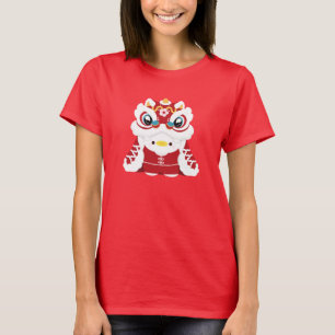 Niedlicher Spaß chinesisches Neujahr T-Shirt