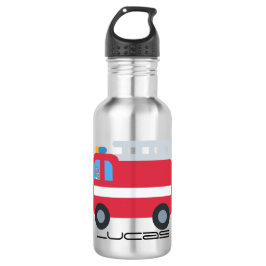 Niedlicher Spaß Dinosaurier treiben Motor zurück z Edelstahlflasche