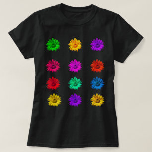 Niedlicher Spaß Farbenfrohe Groovy Funky Cool Stil T-Shirt