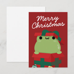 Niedlicher Spaß frohe Weihnachten Dankeskarte