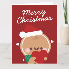 Niedlicher Spaß frohe Weihnachten Dankeskarte