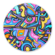 Niedlicher Spaß Funky farbenfrohe, feine, whimsiki