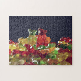 Niedlicher Spaß Gummy Bären Food Yum farbig Puzzle
