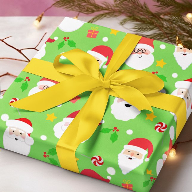 Niedlicher Spaß Weihnachten Weihnachten Geschenkpapier (Von Creator hochgeladen)