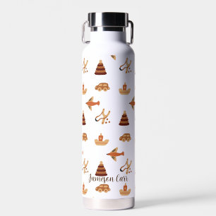 Niedlicher Spaß Wildbraun Kinderspielzeug Flugzeug Trinkflasche