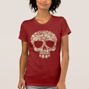 Niedlicher Spaß Zucker Skulptur Blume Blumenbeaube T-Shirt