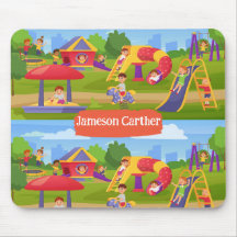 Niedlicher Spielplatz für Kinder