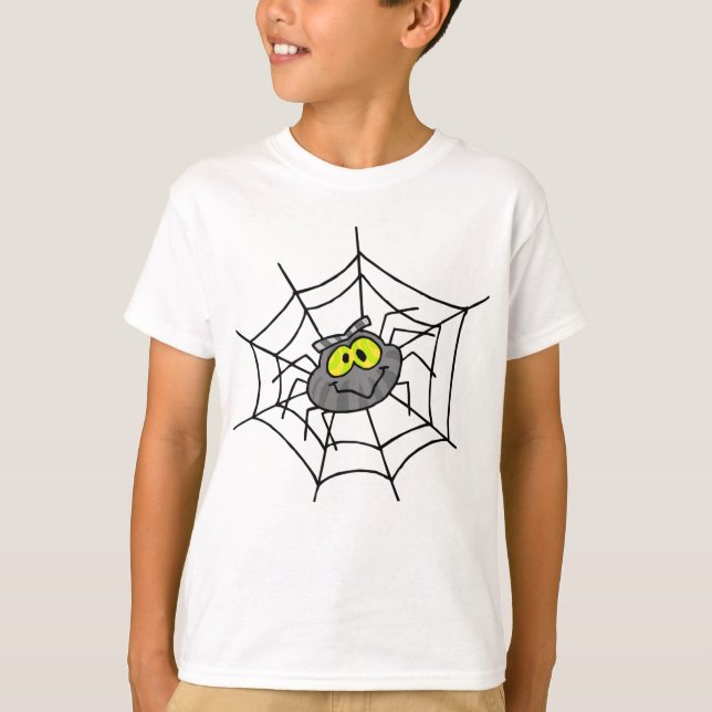Niedlicher Spinnen-T - Shirt (Vorderseite)