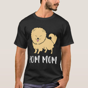 Niedlicher Spitz Mama Niedlich Pom Mama Spitz T-Shirt
