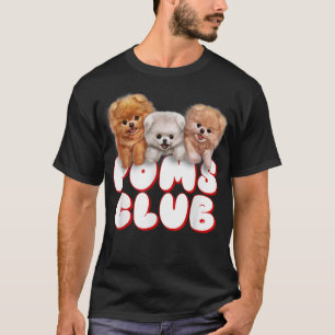 Niedlicher Spitz Welpe, Poms Club, Baby Dog T-Shirt