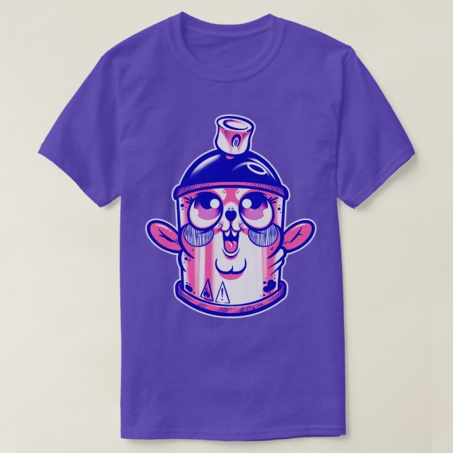 Niedlicher Spraycan T-Shirt (Design vorne)