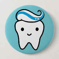 Niedlicher Stand mit Toothpaste | Kawaii Cartoon M