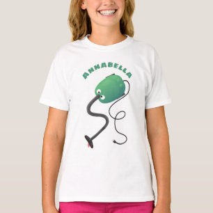 Niedlicher Staubsauger Cartoon Spaß T-Shirt