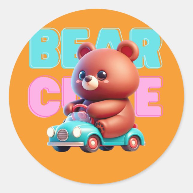 Niedlicher Sticker (Vorderseite)