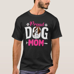 Niedlicher Stolz Beagle Hund Mama Sonniger Muttert T-Shirt