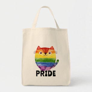 Niedlicher Stolz für Kitty Tragetasche