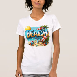 Niedlicher Strand T-Shirt