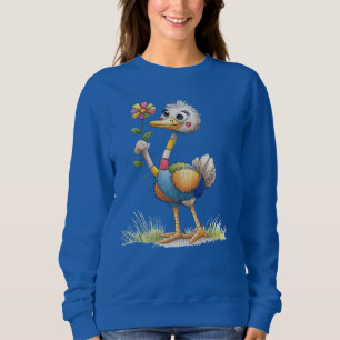 Niedlicher Strauß Sweatshirt