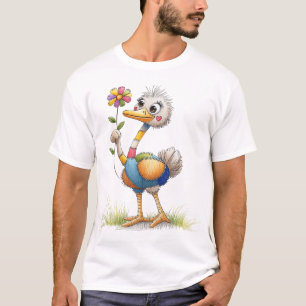 Niedlicher Strauß T-Shirt