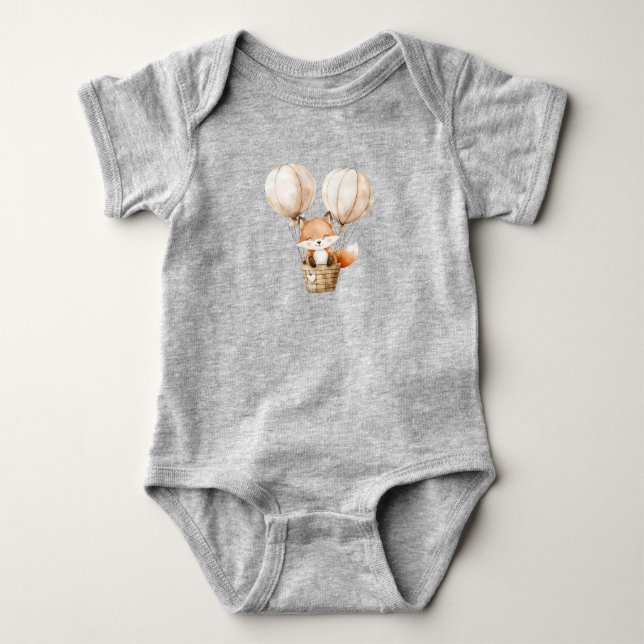 Niedlicher Summer Baby Fox Strampler (Vorderseite)
