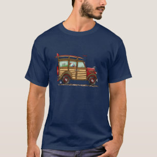 Niedlicher surfender Woody T-Shirt