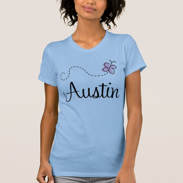 Niedlicher T - Shirt Austins Texas (Vorderseite)