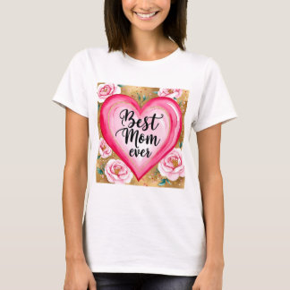 Niedlicher T - Shirt "Beste Mama je"