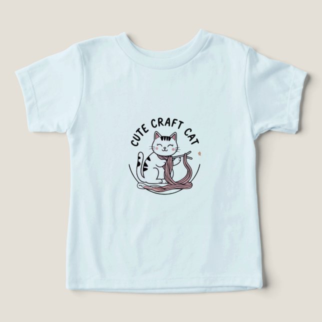 Niedlicher T - Shirt für das Knittern von Kartons (Design Vorderseite)