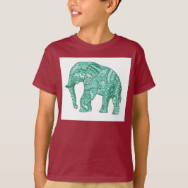 Niedlicher T - Shirt für einen Jungen mit einem ge