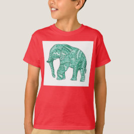 Niedlicher T - Shirt für einen Jungen mit einem ge