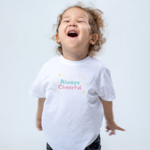 Niedlicher T - Shirt von Blau und Rosa Kid