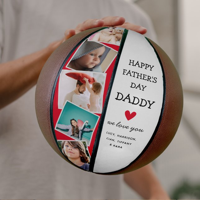 Niedlicher Tag der Fotosammlungen Basketball (Unique trendy dad gifts!)