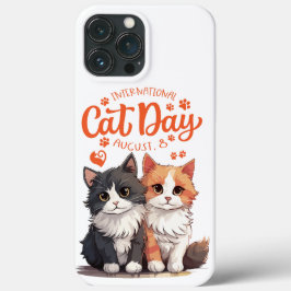 "Niedlicher Tag der Katze Case-Mate iPhone Hülle