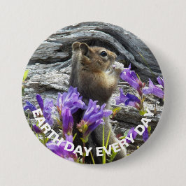 Niedlicher Tag des Erdeichhörnchens Nature Foto Ea Button