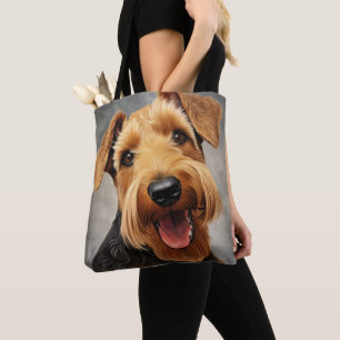 NIEDLICHER TAN & BROWN WELSH TERRIER DOG